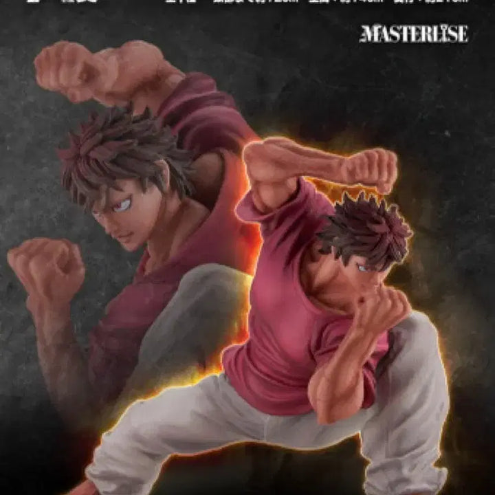 [BUNJANG] Hanma Baki Yujiro Figure Bundle / 한마바키 제일복권 A상 바키, 유지로 서비스