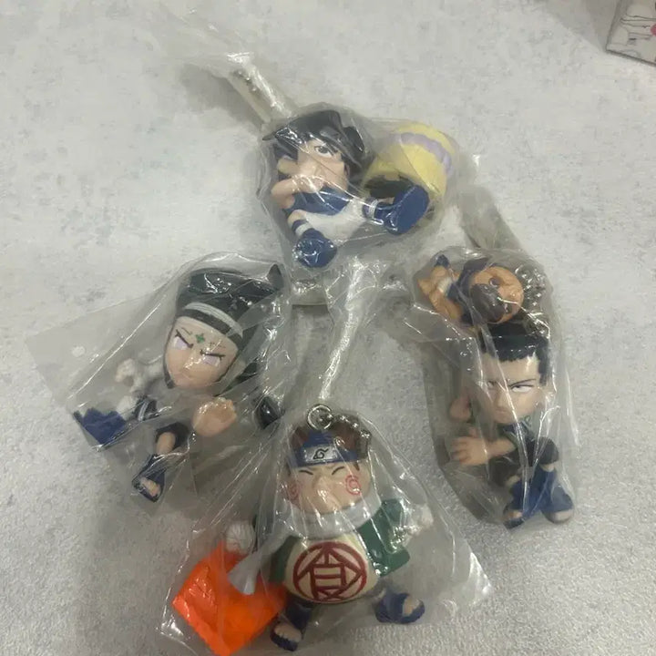 [SOLD OUT] 일괄) 미개봉 2002년 반다이 나루토 고전 키링 가챠 피규어