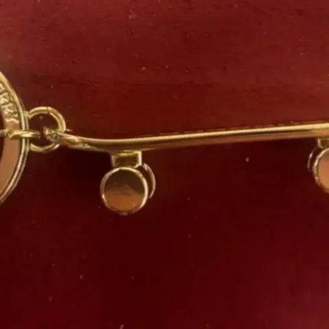 [BUNJANG] Burberry Skateboard Charm Keyring Gold / 버버리 키링(가격내림)