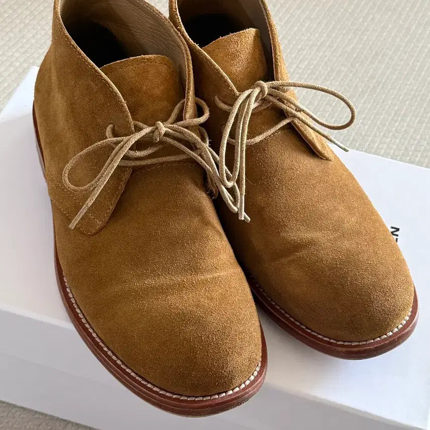 [BUNJANG] Lostgarden Chukka Boots Beige 270 / 로스트가든 처카부츠 베이지 270