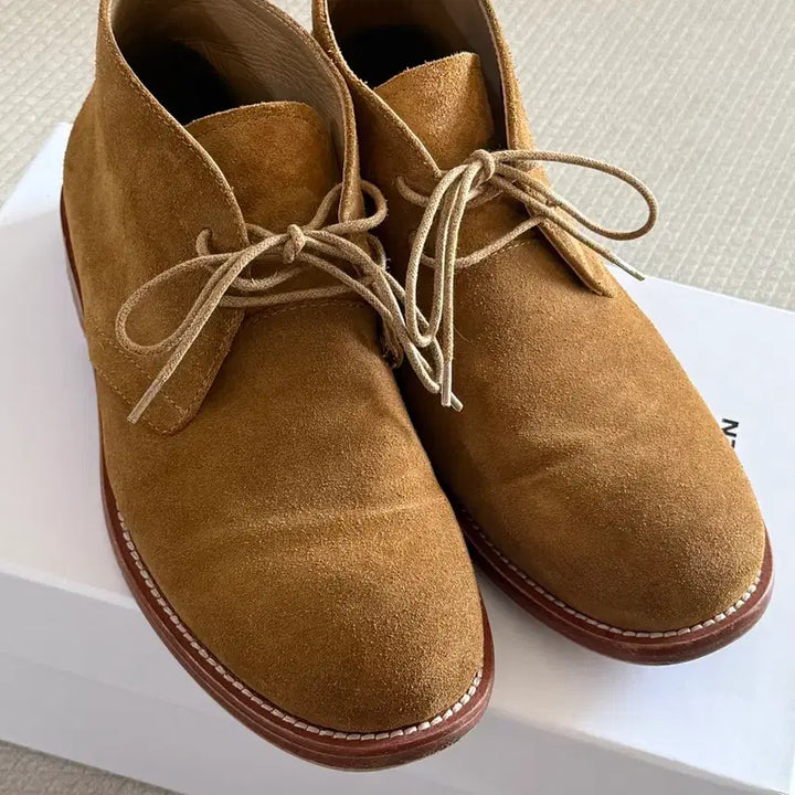 [BUNJANG] Lostgarden Chukka Boots Beige 270 / 로스트가든 처카부츠 베이지 270