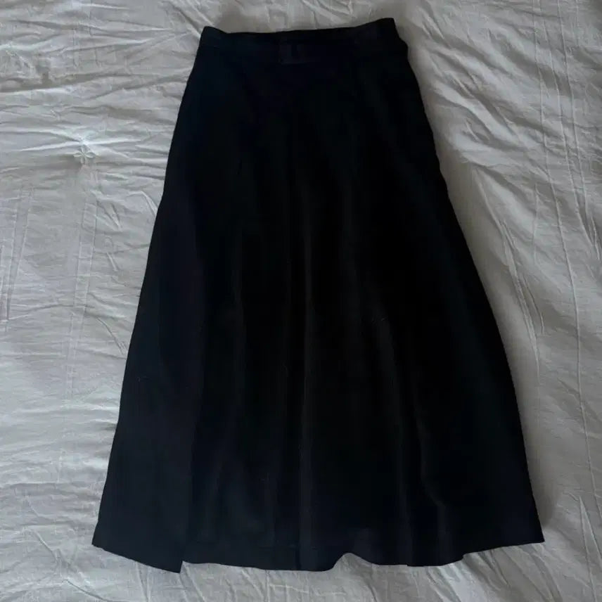 [BUNJANG] Comme des Garçons Black Wrap Skirt / 꼼데가르송 블랙 랩 스커트