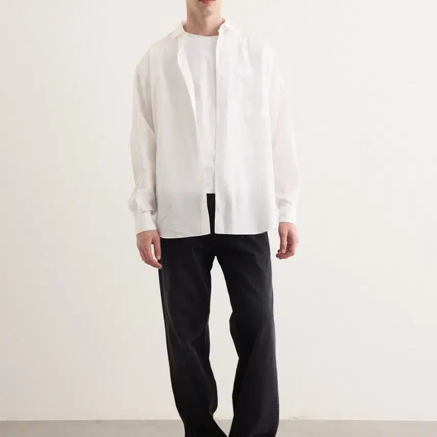 [BUNJANG] COMOLI 26SS White Shirt Size 5 / 코모리 COMOLI 화이트 셔츠 26SS 새상품 5사이즈