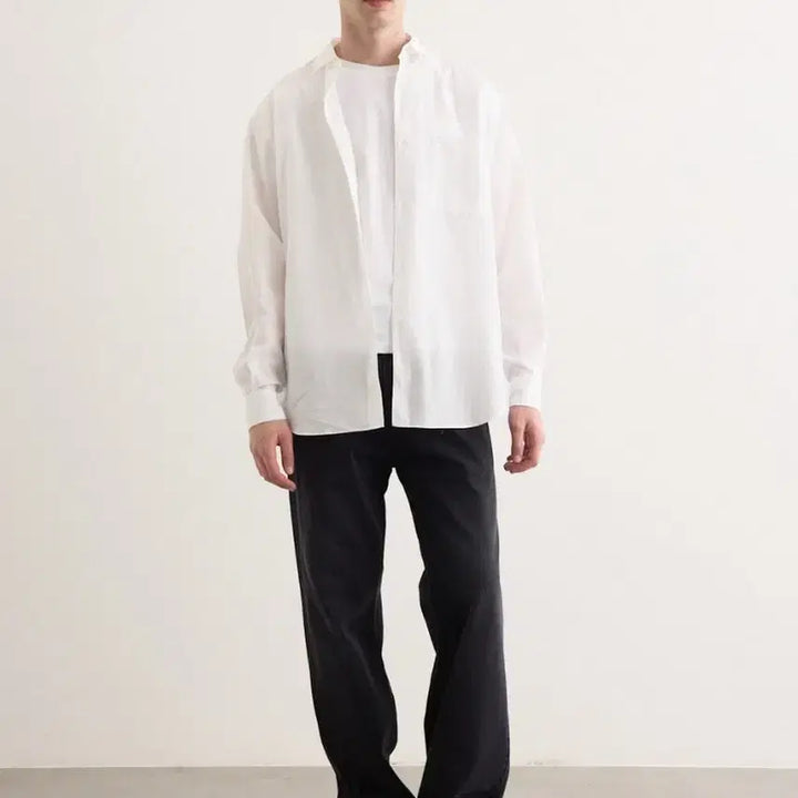 [BUNJANG] COMOLI 26SS White Shirt Size 5 / 코모리 COMOLI 화이트 셔츠 26SS 새상품 5사이즈