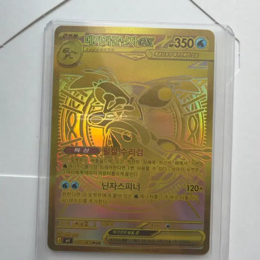 [BUNJANG] Pokemon Card Mega Greninja EX / 포켓몬카드 메가개굴닌자ex mur