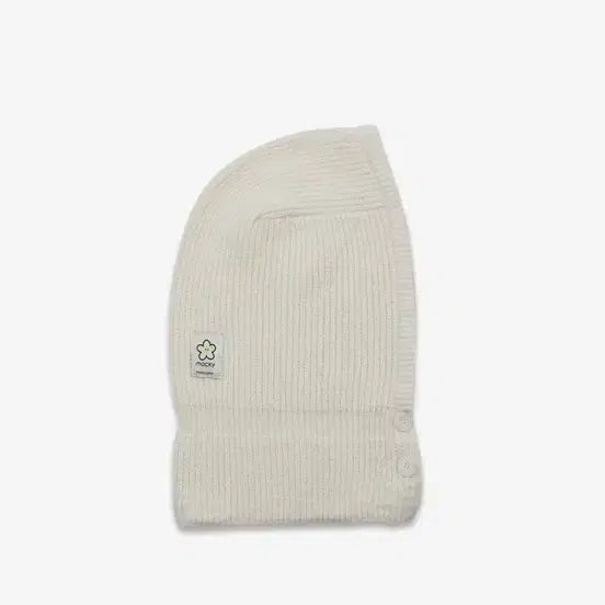[BUNJANG] Milly Button Balaclava Ivory / 밀리 버튼 바라클라바 아이보리
