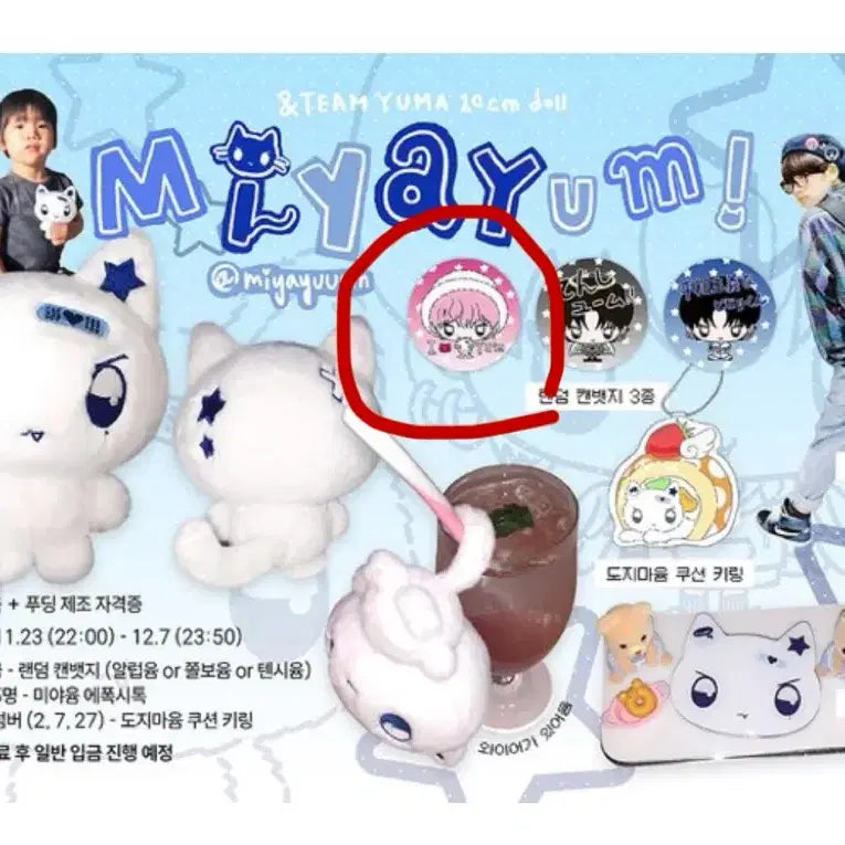 [BUNJANG] ENHYPEN Yuma Doll Miyayum / 앤팀 유마 인형 미야윰 양도 판매