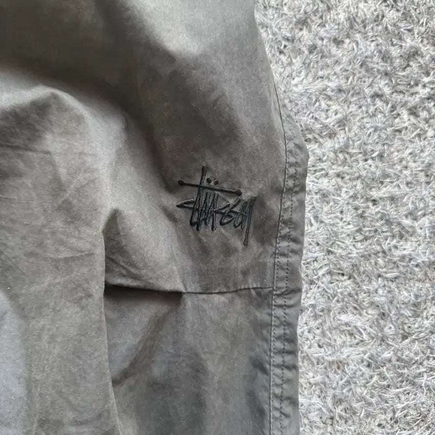 [BUNJANG] Stüssy x Nike Overdyed Work Pants Washed Black / 스투시 나이코 오버 트라우저 워시드 블랙