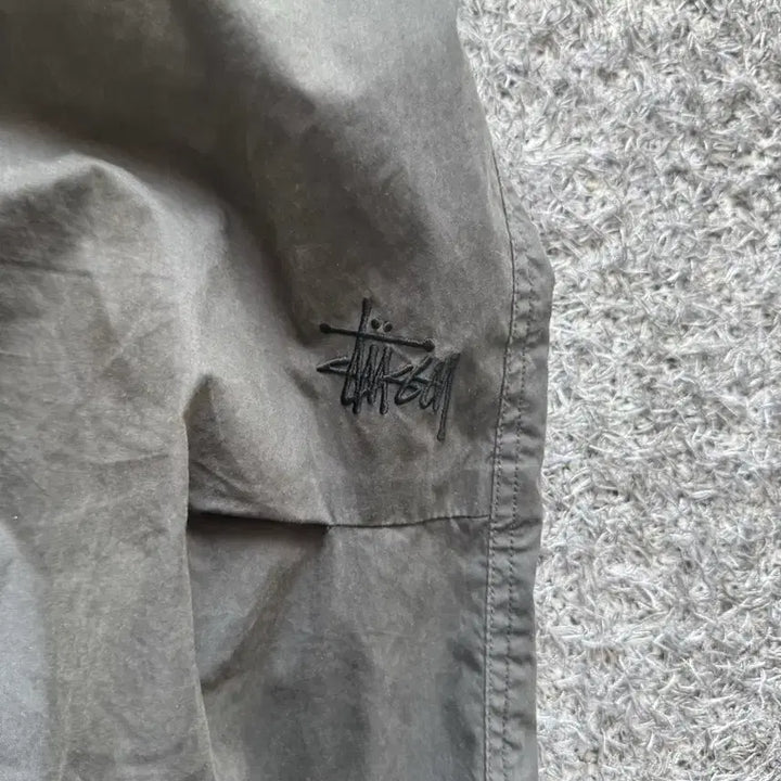 [BUNJANG] Stüssy x Nike Overdyed Work Pants Washed Black / 스투시 나이코 오버 트라우저 워시드 블랙