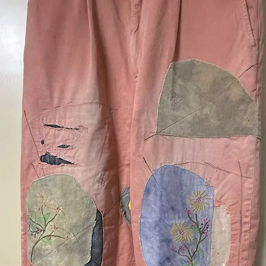 [BUNJANG] Capital Katsuragi Patchwork Pants (Size 4) / 캐피탈 카츠라기 팬츠 4사이즈