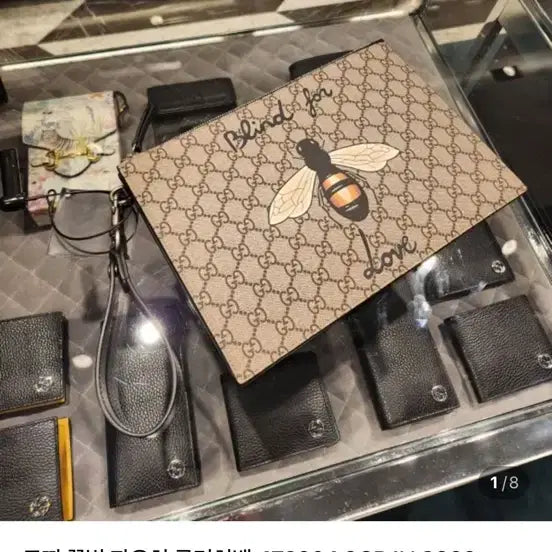 [BUNJANG] Gucci Bee Clutch Bag / 구찌 꿀벌 클러치백