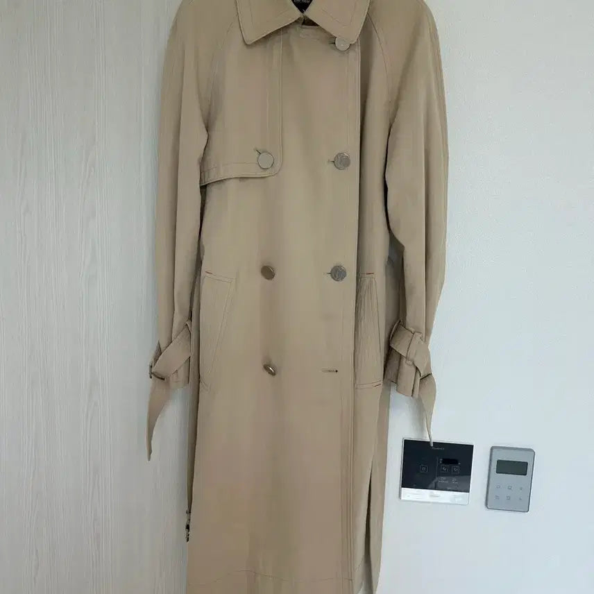 [BUNJANG] 2nd Floor Beige Trench Coat / 세컨플로어(2nd floor) 베이지 트렌치코트