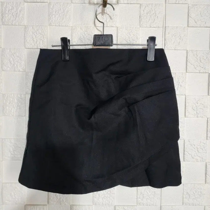 [BUNJANG] Black Wrap Skirt / 블랙 랩 스커트 새제품
