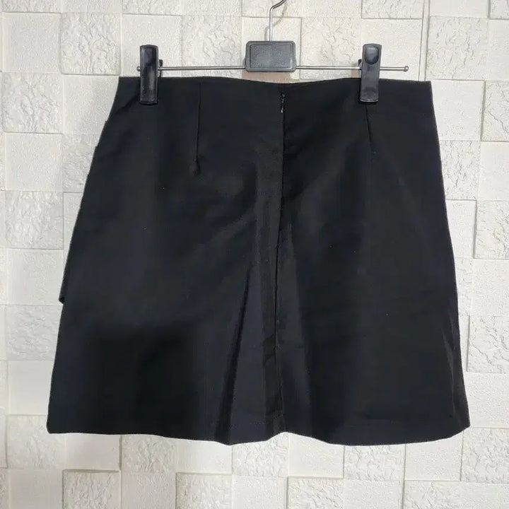 [BUNJANG] Black Wrap Skirt / 블랙 랩 스커트 새제품