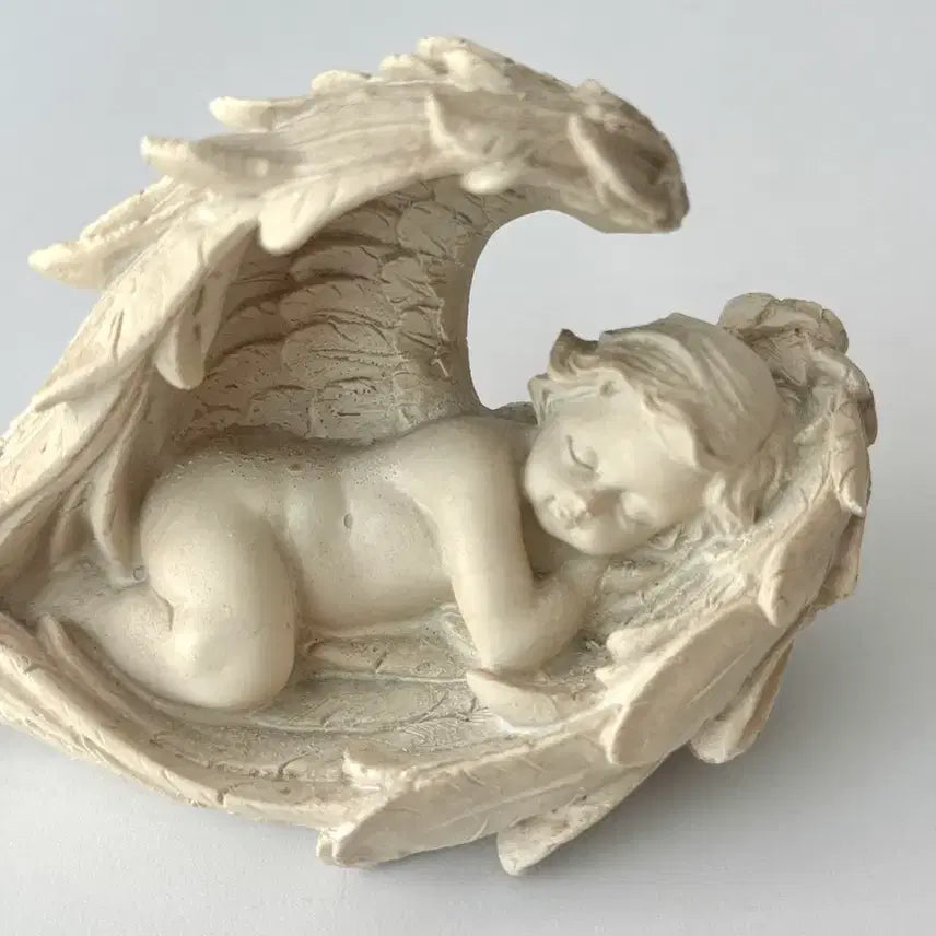 [BUNJANG] Vintage French Angel Sculpture (Resin) / 빈티지 프랑스 천사조각상
