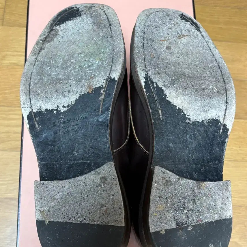 [BUNJANG] Acne Studios Leather Derby Shoes / [40] 아크네 스튜디오 레더 더비 슈즈 (브라운)
