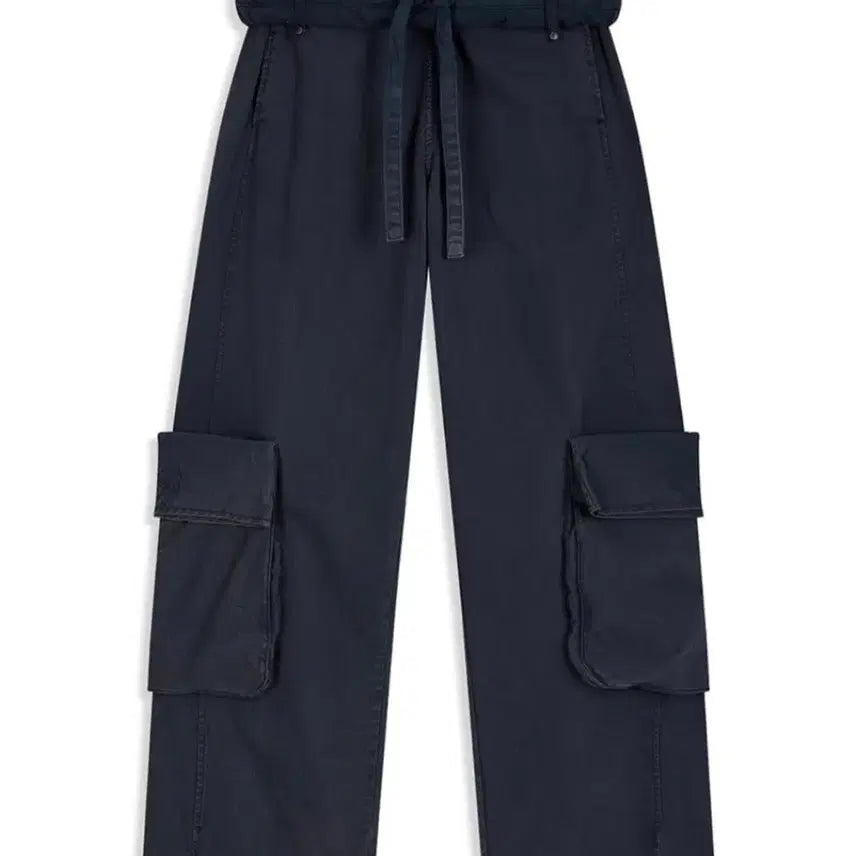 [BUNJANG] Openyy Washed Roll Cargo Pants Navy / 오픈yy 워시드 롤카고팬츠 네이비