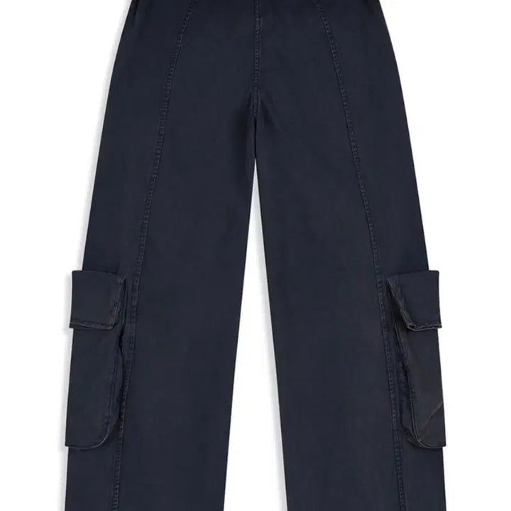 [BUNJANG] Openyy Washed Roll Cargo Pants Navy / 오픈yy 워시드 롤카고팬츠 네이비