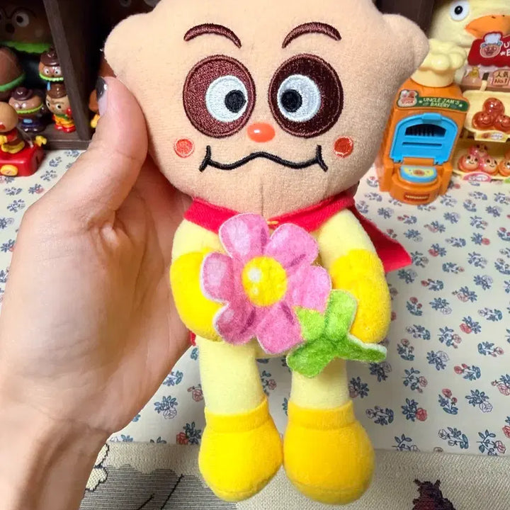 [BUNJANG] Anpanman Cream Panda Plush / 호빵맨 크림판다 인형