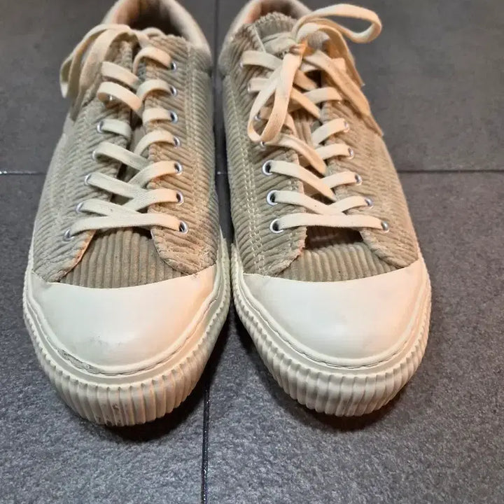 [BUNJANG] Catchball Corduroy Sneakers / 캐치볼 코듀로이 스니커즈