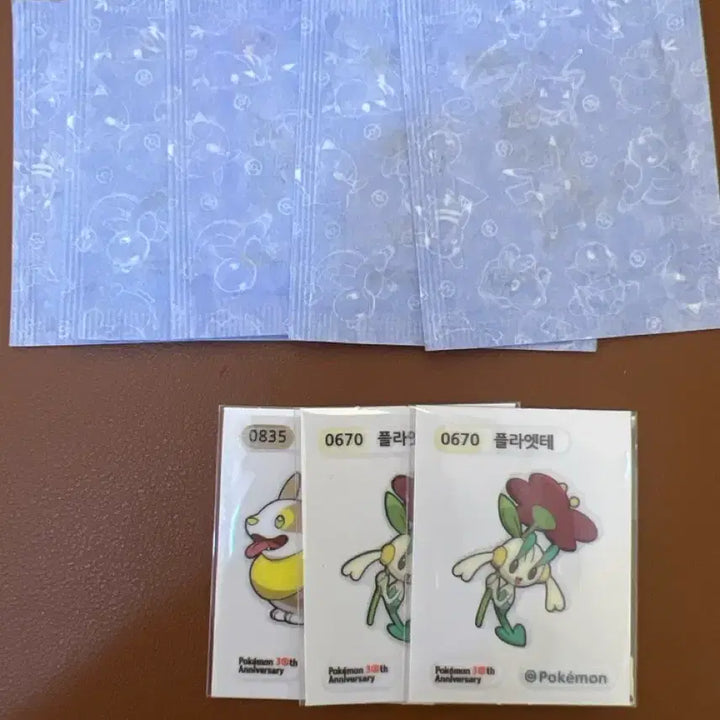 [BUNJANG] Pokemon 30th Anniversary Stickers / 포켓몬 띠부씰 30주년 / 아트웍 판매