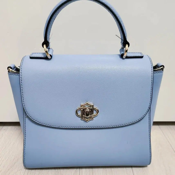[BUNJANG] Brand Pastel Blue Shoulder Bag / 여성가방