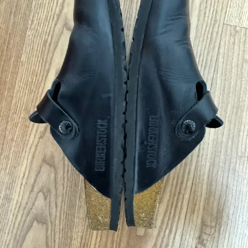 [BUNJANG] Birkenstock Boston Black Leather Size 40 / 40 버켄스탁 보스턴 블랙레더