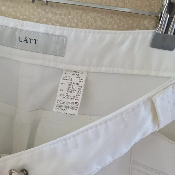 [BUNJANG] Hansome Latt White Pants / 한섬 레트(LATT)팬츠 (새상품 수준)