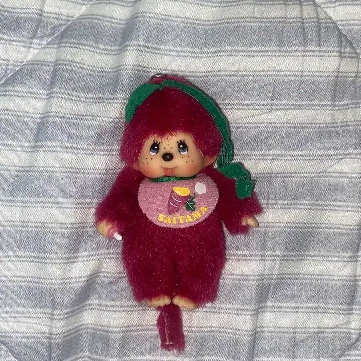 [BUNJANG] Saitama Regional Sweet Potato Monchhichi Mini Keychain / 사이타마 지역한정 고구마 몬치치 미니 키링 반택포 6