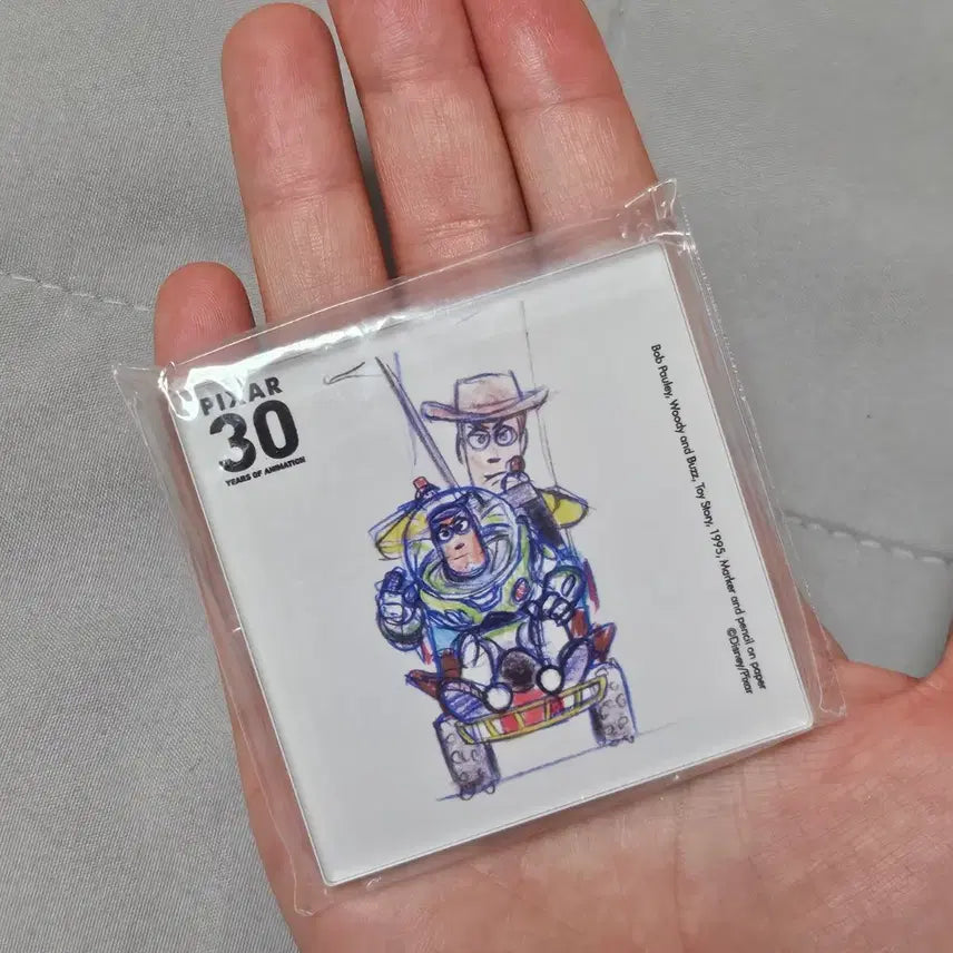 [BUNJANG] Toy Story Woody Pin Badge &amp; Pixar 30th Anniversary Badge Set / 토이스토리 우디 핀뱃지 &amp; 픽사 30주년 뱃지