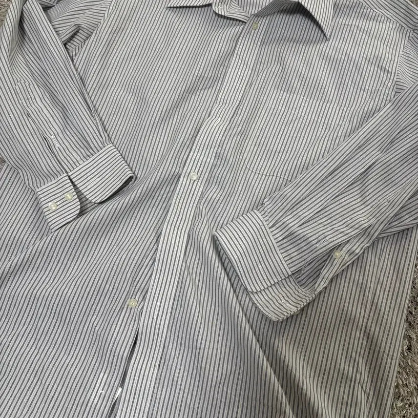 [BUNJANG] YIN&amp;YANG Striped Shirt (Size 105) / 일본판 YIN&amp;YANG 스트라이프 셔츠 사이즈 105