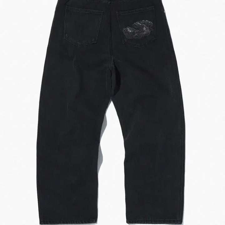 [BUNJANG] Suede Black Denim Jeans / 스웨이드 데님 실착1회..급처합니다