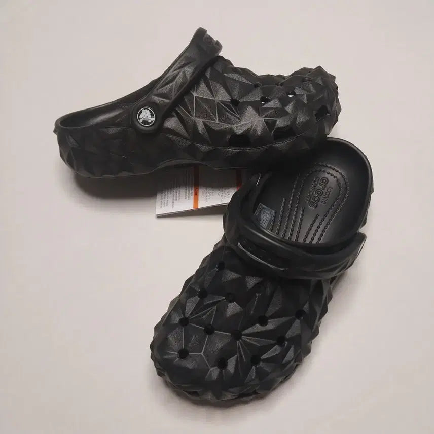 [BUNJANG] Crocs Geometric Black Size 280 New / 크록스 지오메트릭 블랙 280 새상품