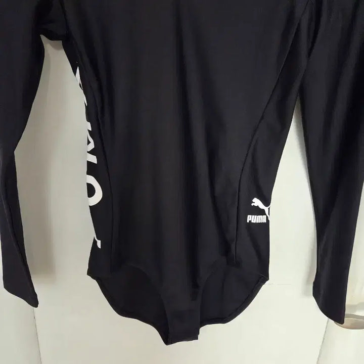 [BUNJANG] Puma Black Logo Long Sleeve Bodysuit / (새상품)푸마 블랙 로고 긴팔 바디수트