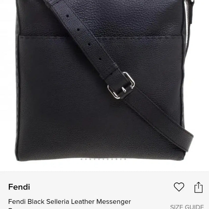 [BUNJANG] Fendi Selleria Messenger Bag / 펜디 정품 셀러리아 메신저백