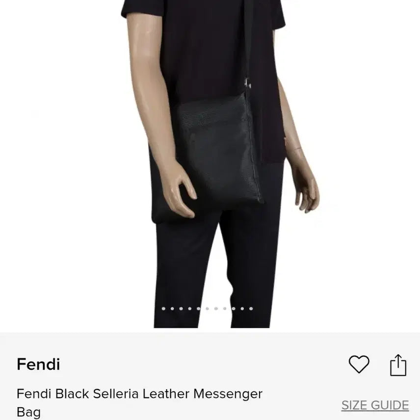 [BUNJANG] Fendi Selleria Messenger Bag / 펜디 정품 셀러리아 메신저백