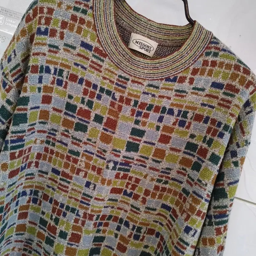 [BUNJANG] Missoni Sport Pattern Knit Sweater / 미쏘니 스포츠 패턴 니트