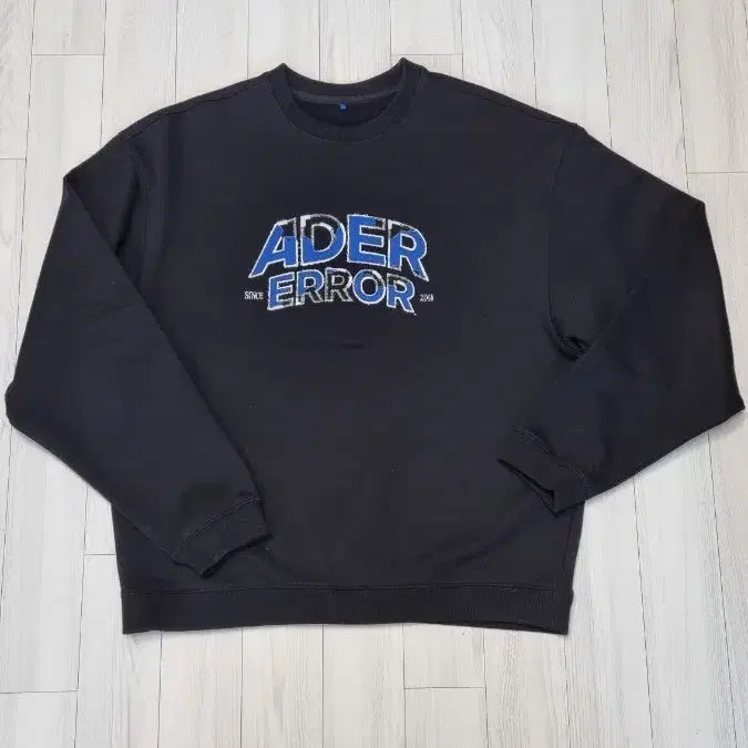 [BUNJANG] Ader Error Edca Sweatshirt Black XL / 아더에러 에드카 맨투맨 블랙 xl