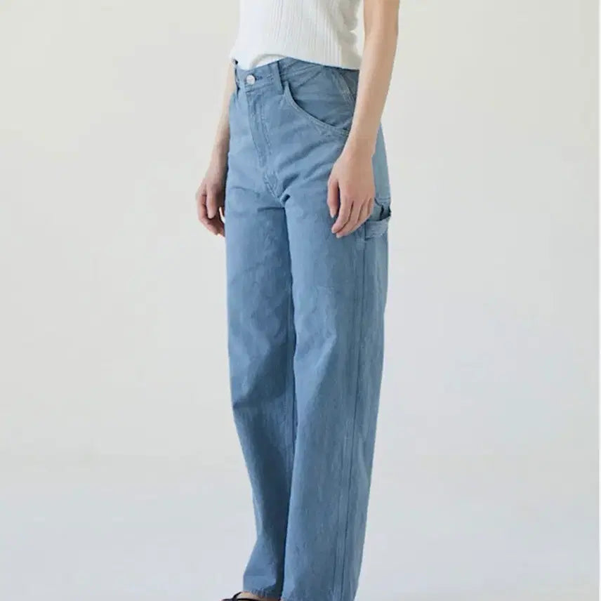 [BUNJANG] Urbanic 30 Carpenter Denim Pants / 얼바닉30 Urbanic 재팬 카펜터 데님 팬츠