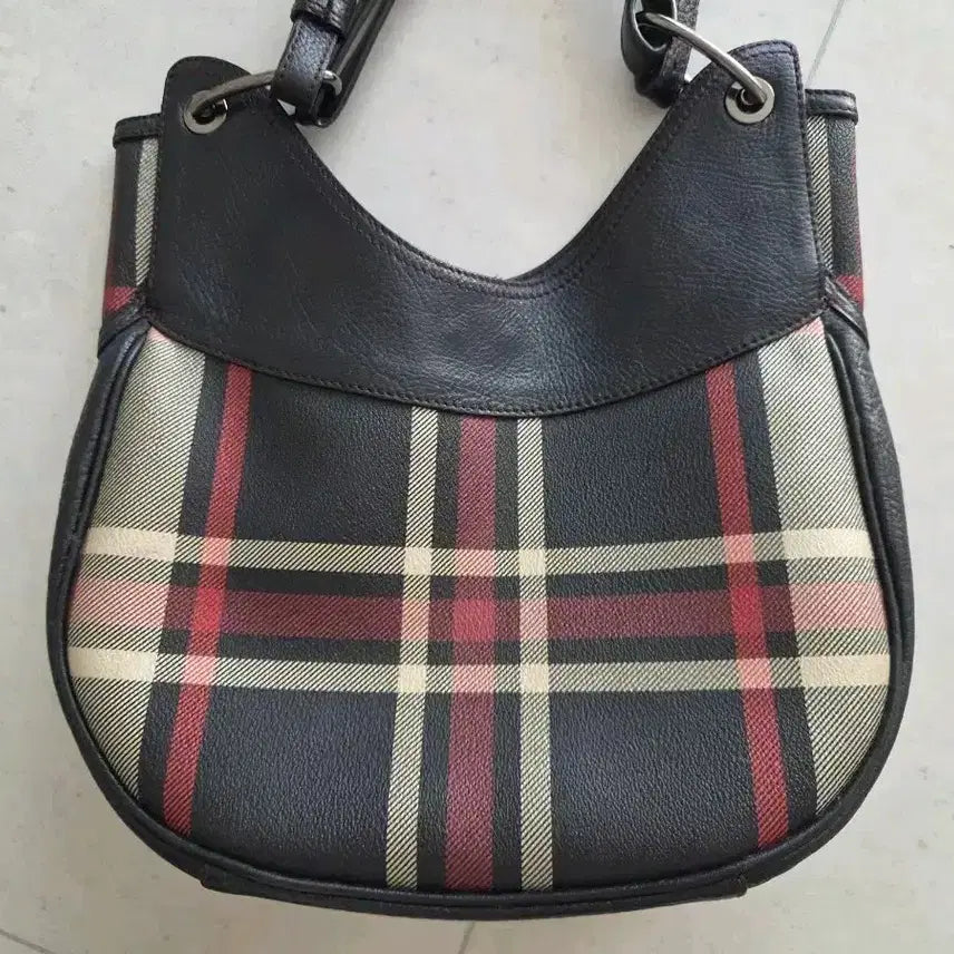 [BUNJANG] Daks Checkered Shoulder Bag/Crossbody Bag / 닥스 숄더백 크로스백