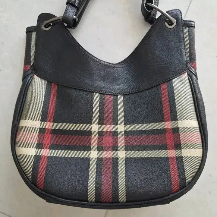 [BUNJANG] Daks Checkered Shoulder Bag/Crossbody Bag / 닥스 숄더백 크로스백