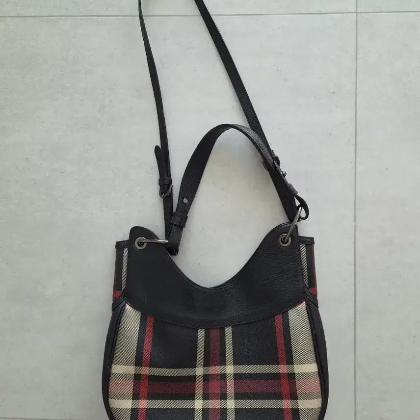 [BUNJANG] Daks Checkered Shoulder Bag/Crossbody Bag / 닥스 숄더백 크로스백
