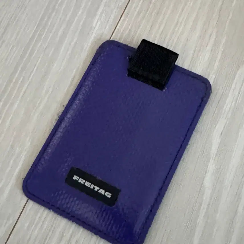 [BUNJANG] Freitag Justin Card Holder Purple / 프라이탁 저스틴 퍼플