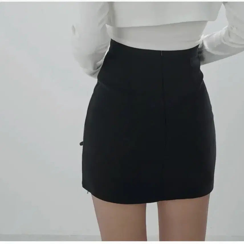[BUNJANG] Corset H-Line Mini Skirt L Size / 코르셋 h라인 미니 스커트 L사이즈