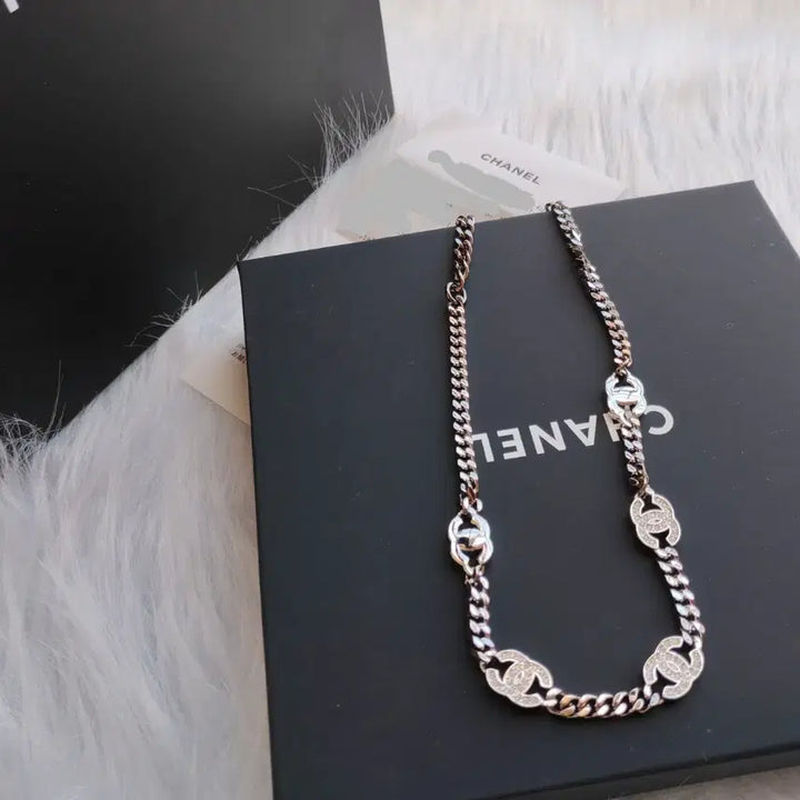 [BUNJANG] Chanel CC Logo Chain Necklace / 샤넬 체인 목걸이 CC 로고