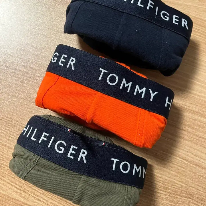 [BUNJANG] Tommy Hilfiger Cotton Spandex Trunks Underwear Gift Box Set - M Size / [새상품M3장] 타미힐피거 드로즈 선물용박스세트