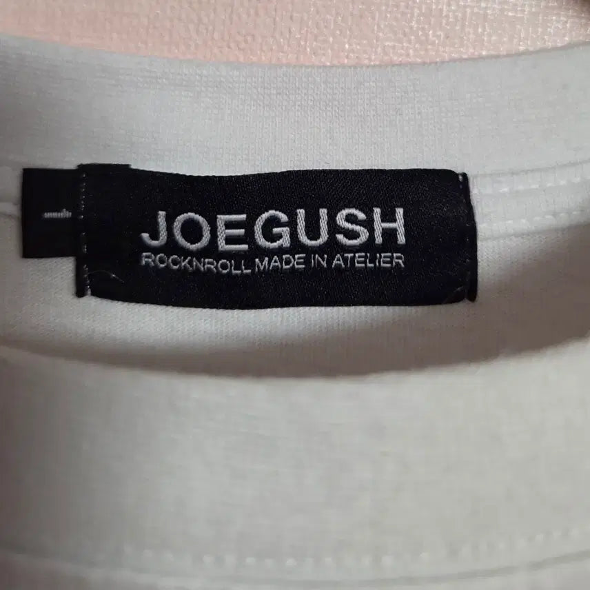 [SOLD OUT] JOEGUSH  화이트 프린팅 반팔 티셔츠