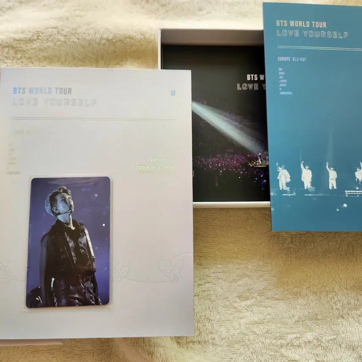 [BUNJANG] BTS Love Yourself Europe Blu-ray Full Set (Photocard: RM) / 방탄 럽셀 유럽 블루레이 풀박스(포카 : 남준)