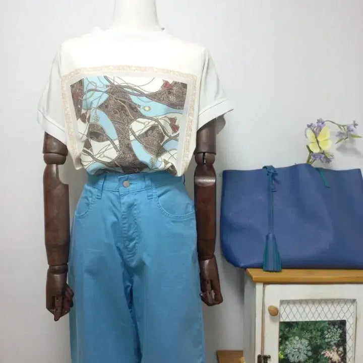 [BUNJANG] Ethnic Pattern Blouse / 에스닉 맨투맨 블라우스