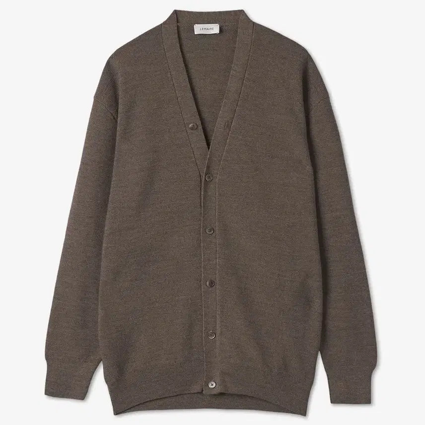 [SOLD OUT] 르메르 메리노 블렌드 가디건 모스그린멜란지 / XL